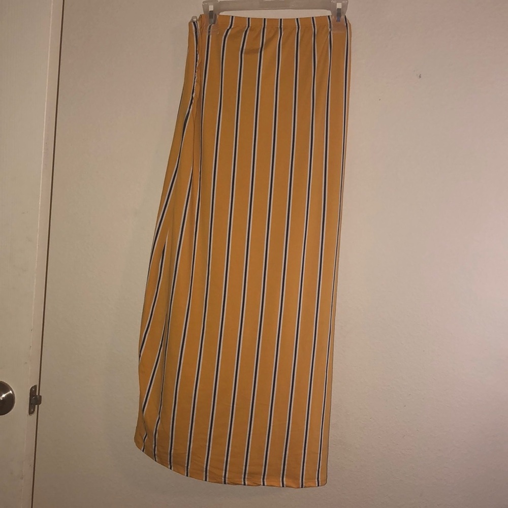 Plus size mustard dress